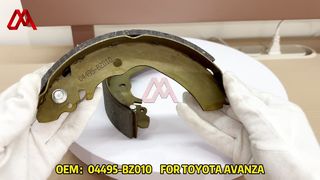04495-BZ010 04495BZ010 Sepatu Rem untuk Toyota