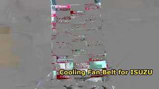 5-87610061-0 8-94479101-0 5876100610 8944791010 Sabuk Kipas Pendingin untuk ISUZU 4JA1 TFR TFS D-MAX