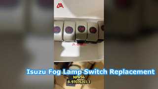 8970763513 8-97076351-3 Sakelar Lampu Kabut Cocok untuk ISUZU NHR NKR NPR