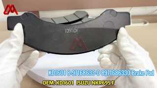 Bantalan Rem KD1601 8-97168633-0 8971686330 untuk ISUZU