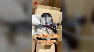 Rakitan Lampu Plat Nomor MK547584 untuk Mitsubishi Fuso Canter FE85