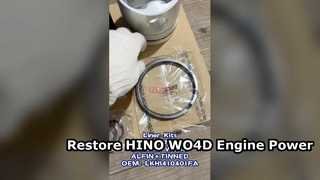 Kit Liner Silinder Mesin IZUMI LKHI410401FA untuk HINO WO4D