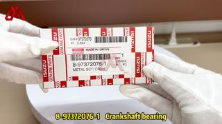 8-97372076-1 Crankshaft Standar Metal Set 8973720761 untuk ISUZU ELF 4HK1T 4HG1 4HF1