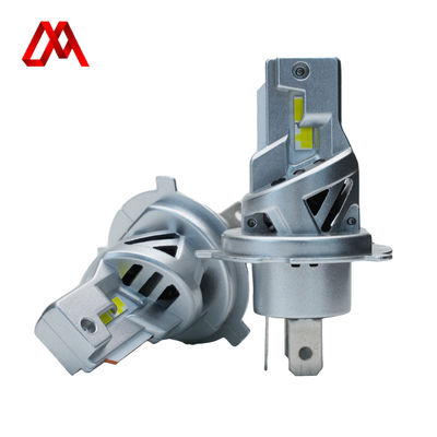 V04 64W 7000LM 6000K H4 4060 Chips Superior Aviation Aluminum LED Headlight Bulb