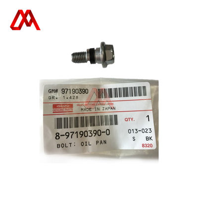 8-97190390-0 8971903900 Oil Pan Retaining Bolt for Isuzu 700P 4HK1 4HF1 4HG1 Engines Truck Parts